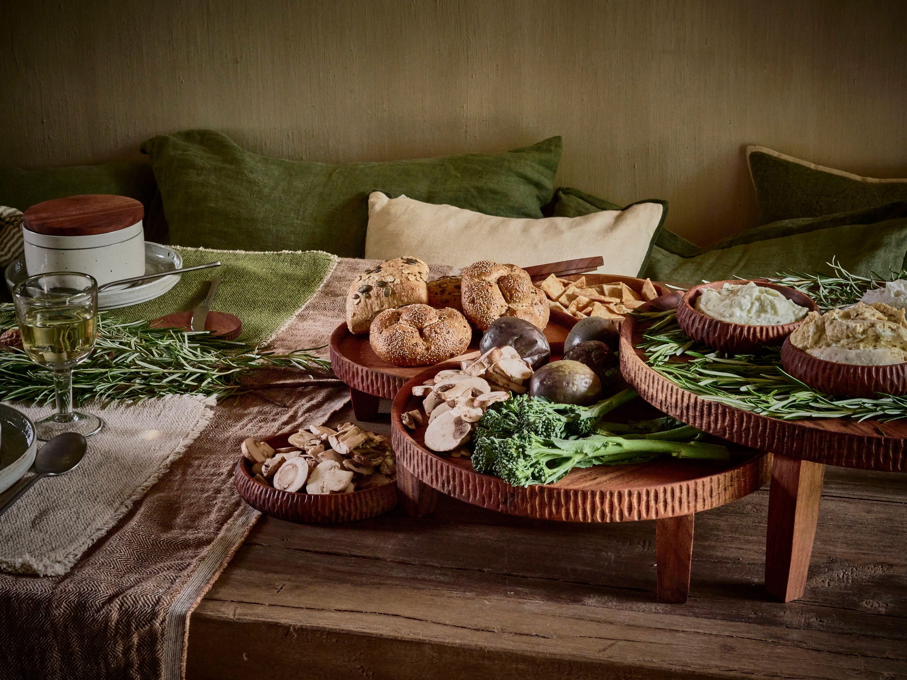 Подушка из льна и хлопка POMAX ALPHA BORDERS ARCH-00067739 - Вид №16