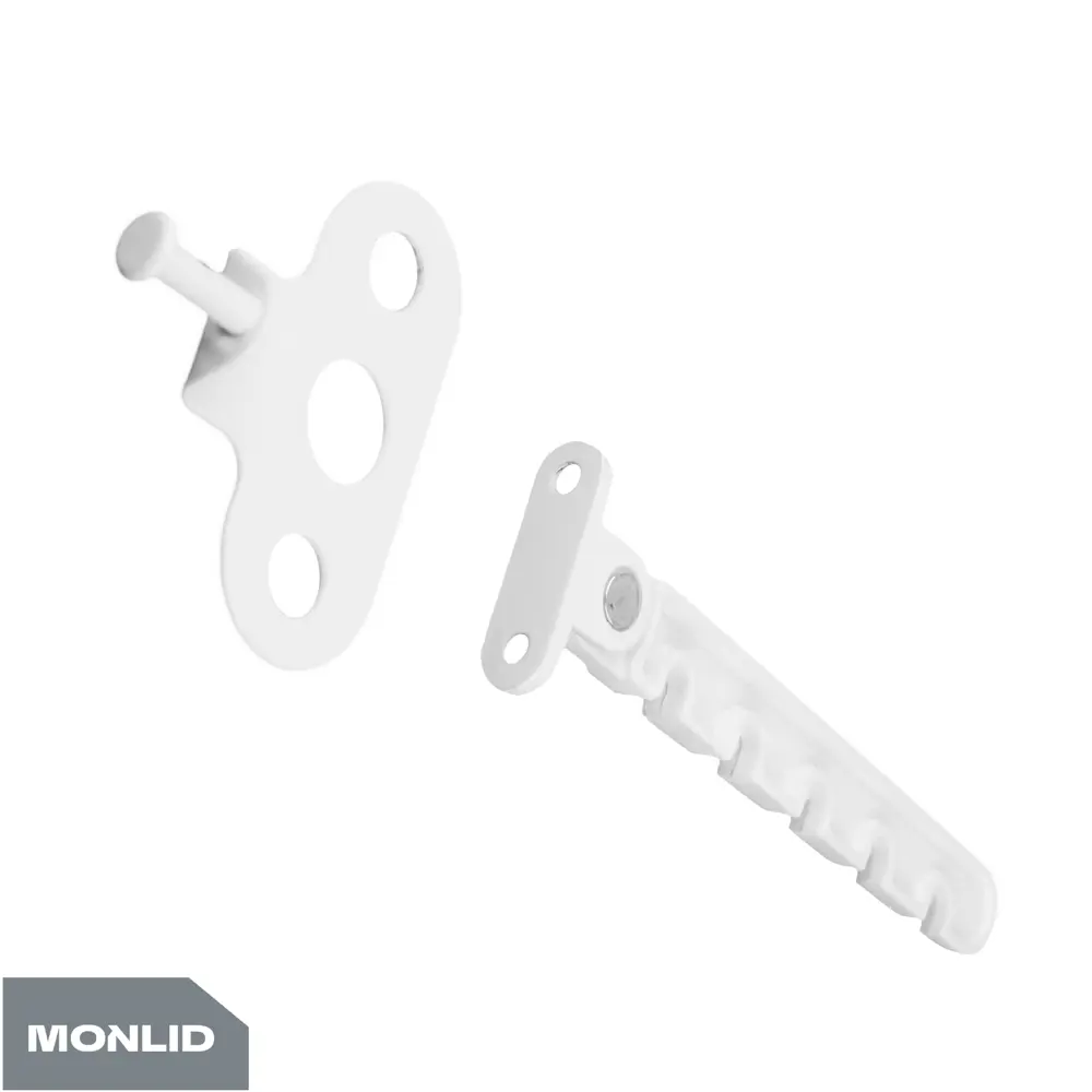 Ограничитель оконный MONLID металл цвет белый STLM-2051263 - Вид №1