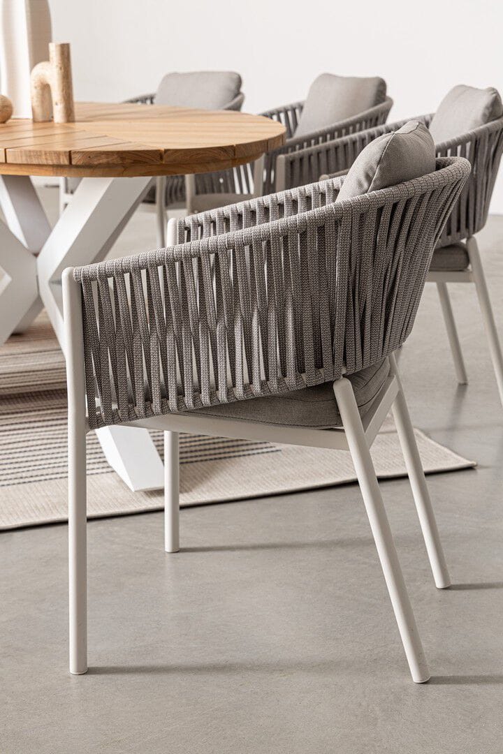 Штабелируемый садовый стул со встроенной подушкой BIZZOTTO Florencia ARCH-00069637 - Вид №12