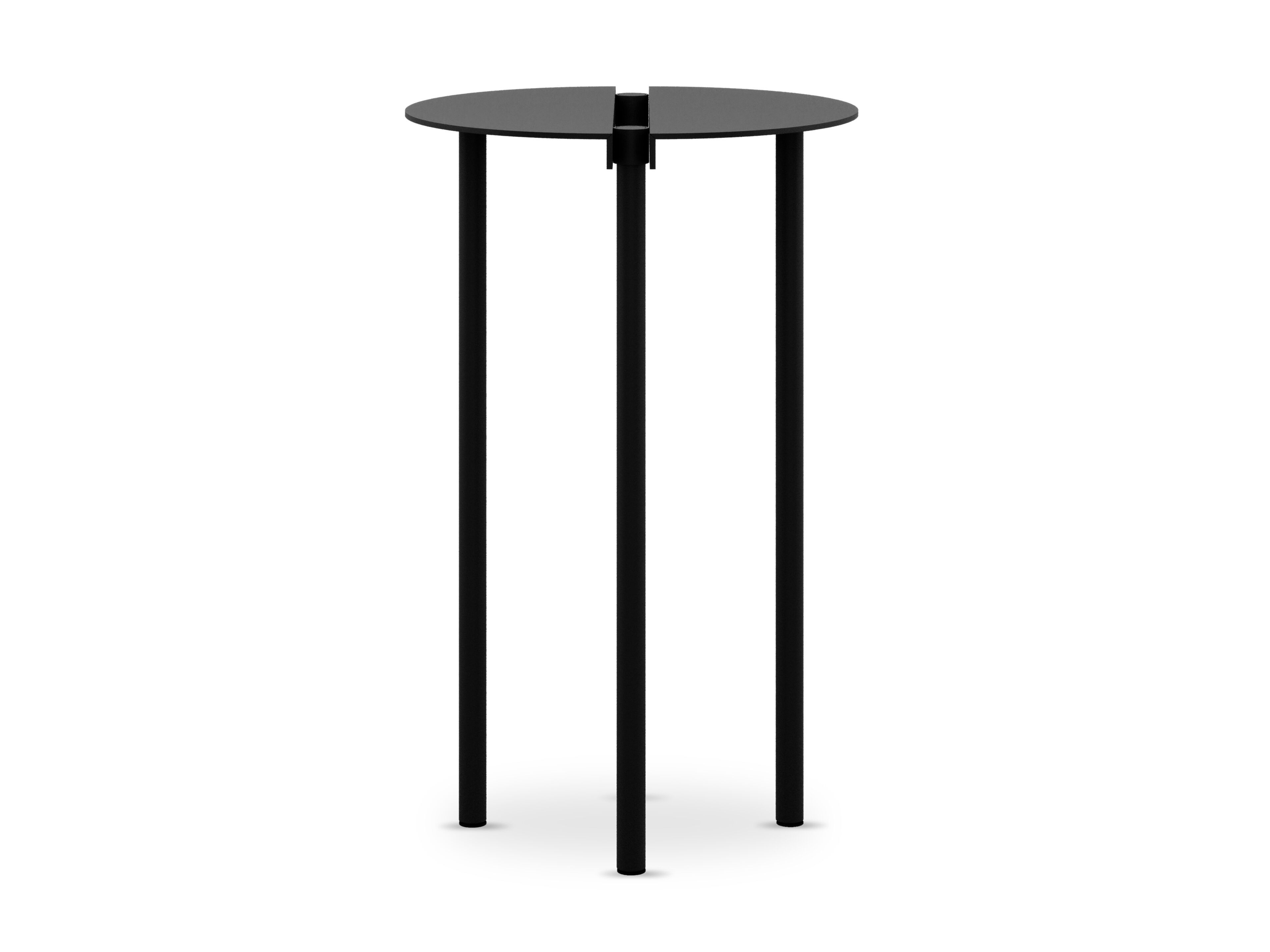 Круглый металлический журнальный столик Adrenalina Orit ARCH-00002198