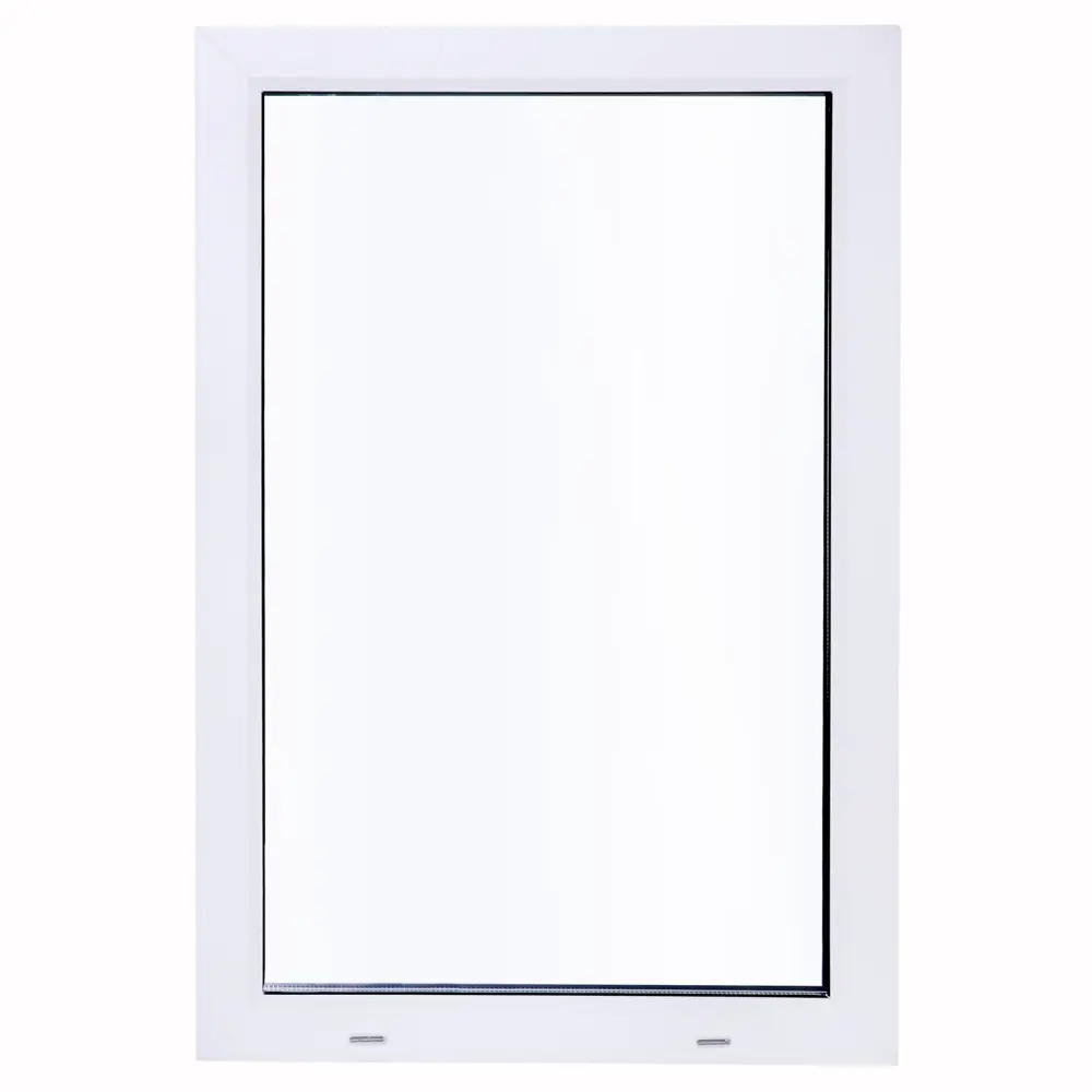 Окно пластиковое ПВХ Deceuninck глухое 900x600 мм (ВxШ) двуxкамерный стеклопакет белый/белый STLM-2148281 - Вид №2