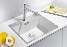 524112 Кухонная мойка Blanco Subline 500-IF/A белый  Blanco Subline Белый