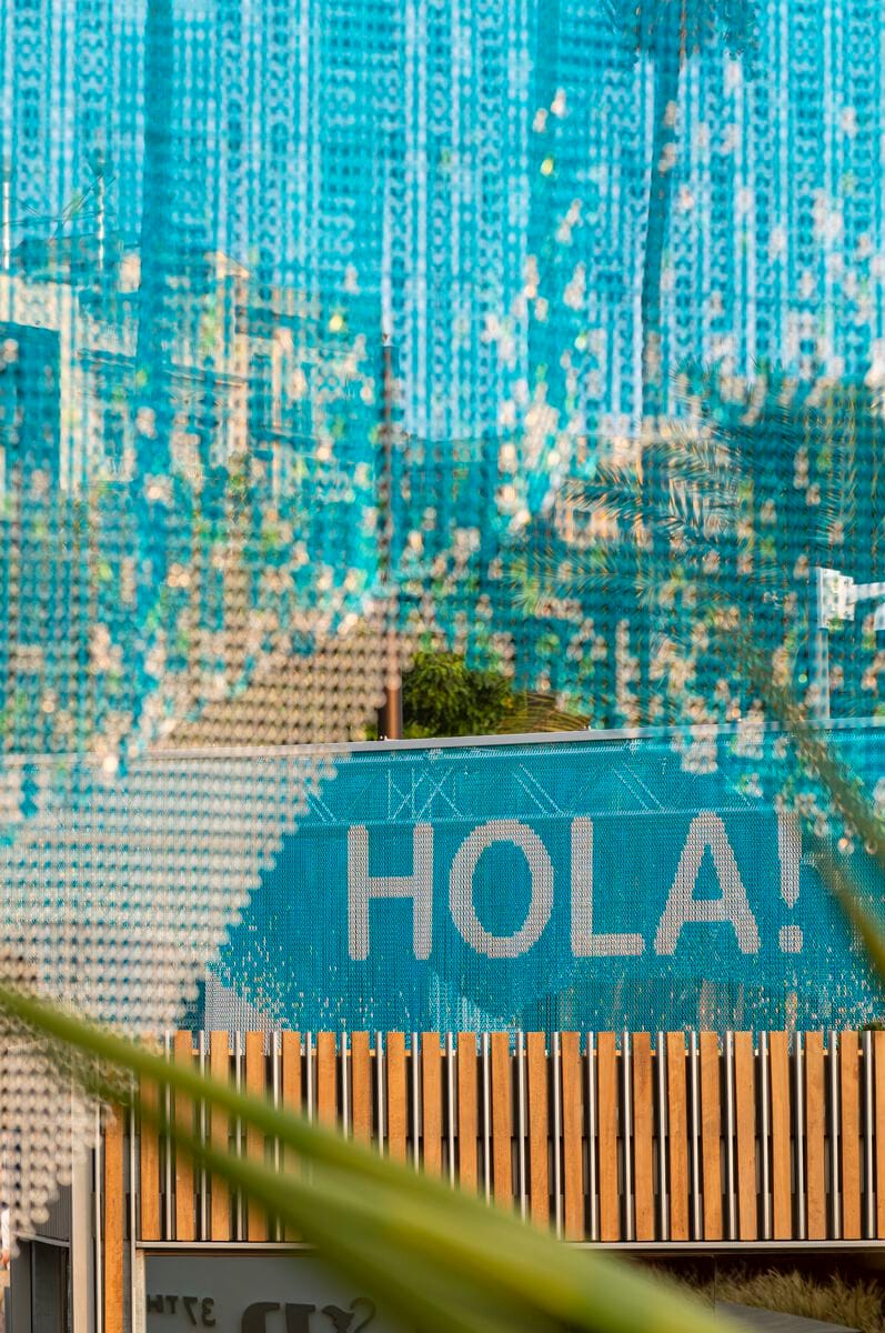 Фасадные ограждения из алюминиевых цепей Kriskadecor CLADDING MARINA PORT VELL ARCH-00027324 - Вид №5