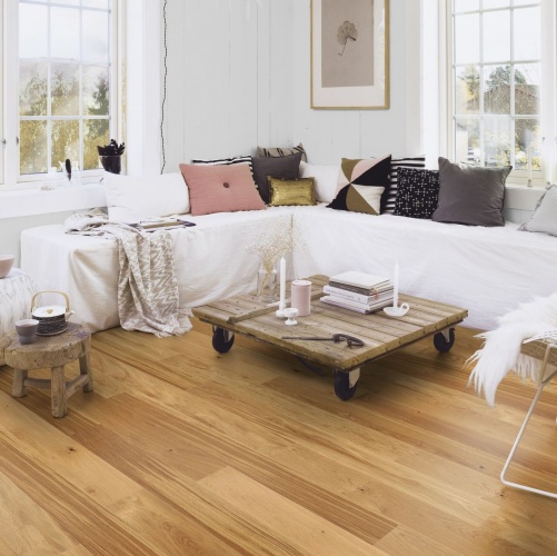 Инженерная доска Boen Maxi Rustic Live Natural Ированная С Фаской 2v Дуб Рустик с брашью (Текстурированная) 1000х100 мм EBL64KFD - Вид №7