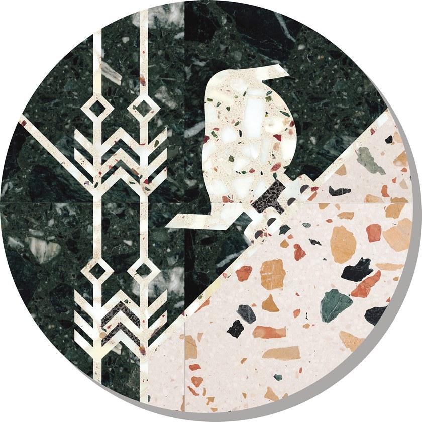 KAROISTANBUL Круглая столешница из венецианского терраццо Complementi d'arredo sun-id-1464750 - Вид №10