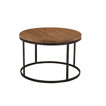 Журнальный столик круглый 57 см Mr. Brown от Eichholtz EICHHOLTZ EICHHOLTZ 062917 Коричневый  - Вид №1
