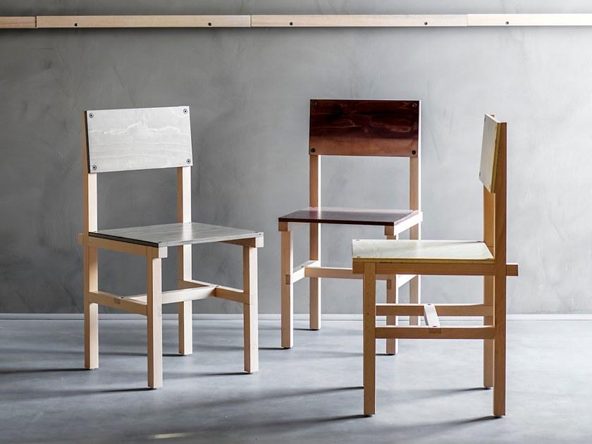 Blå Station Стул из бука с подставкой для ног Röhsska Bla Station sun-id-1360668 - Вид №15