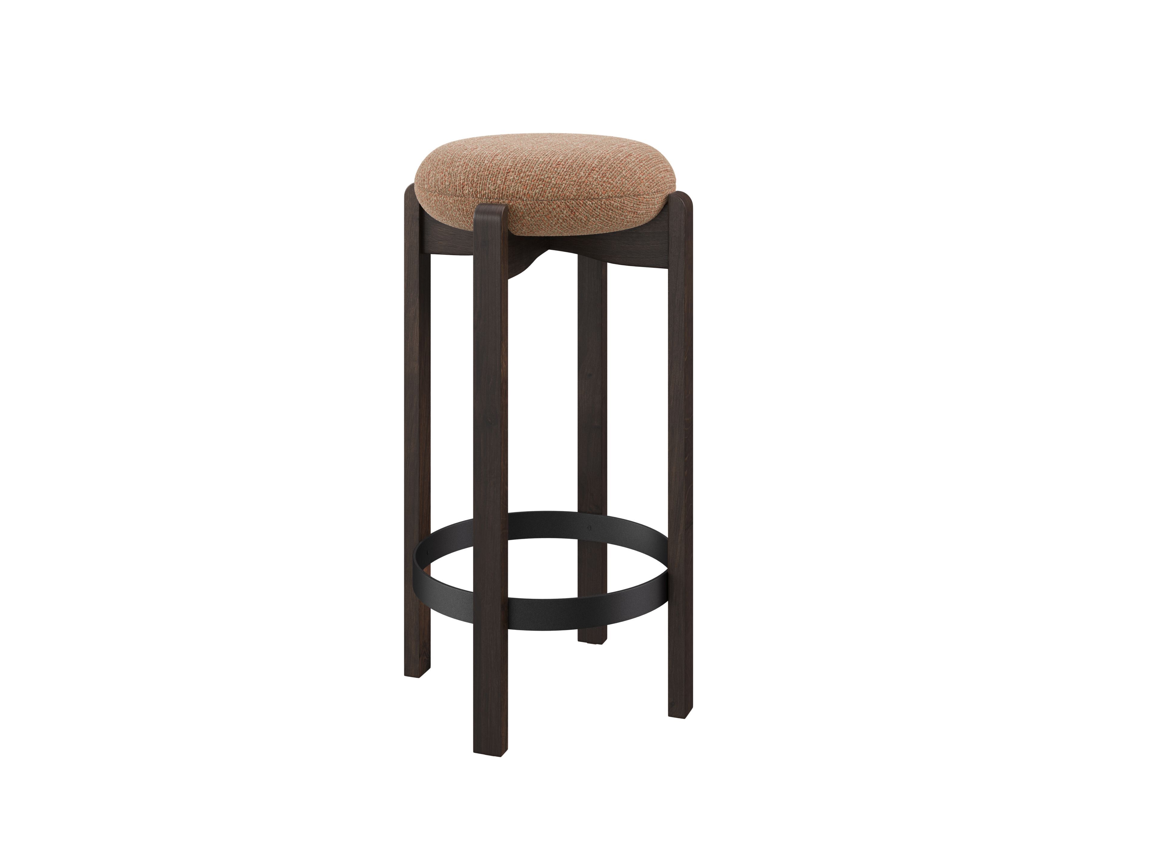 Высокий барный стул из бука DÔME DECO Nova ' 25 ARCH-00076835 - Вид №7