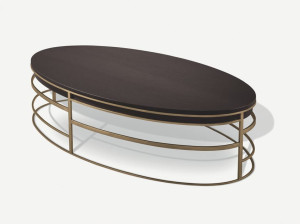 Овальный журнальный столик