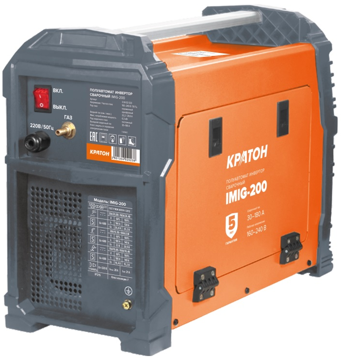 Сварочный аппарат КРАТОН IMIG-200 9123814 STDN-0042217 - Вид №1