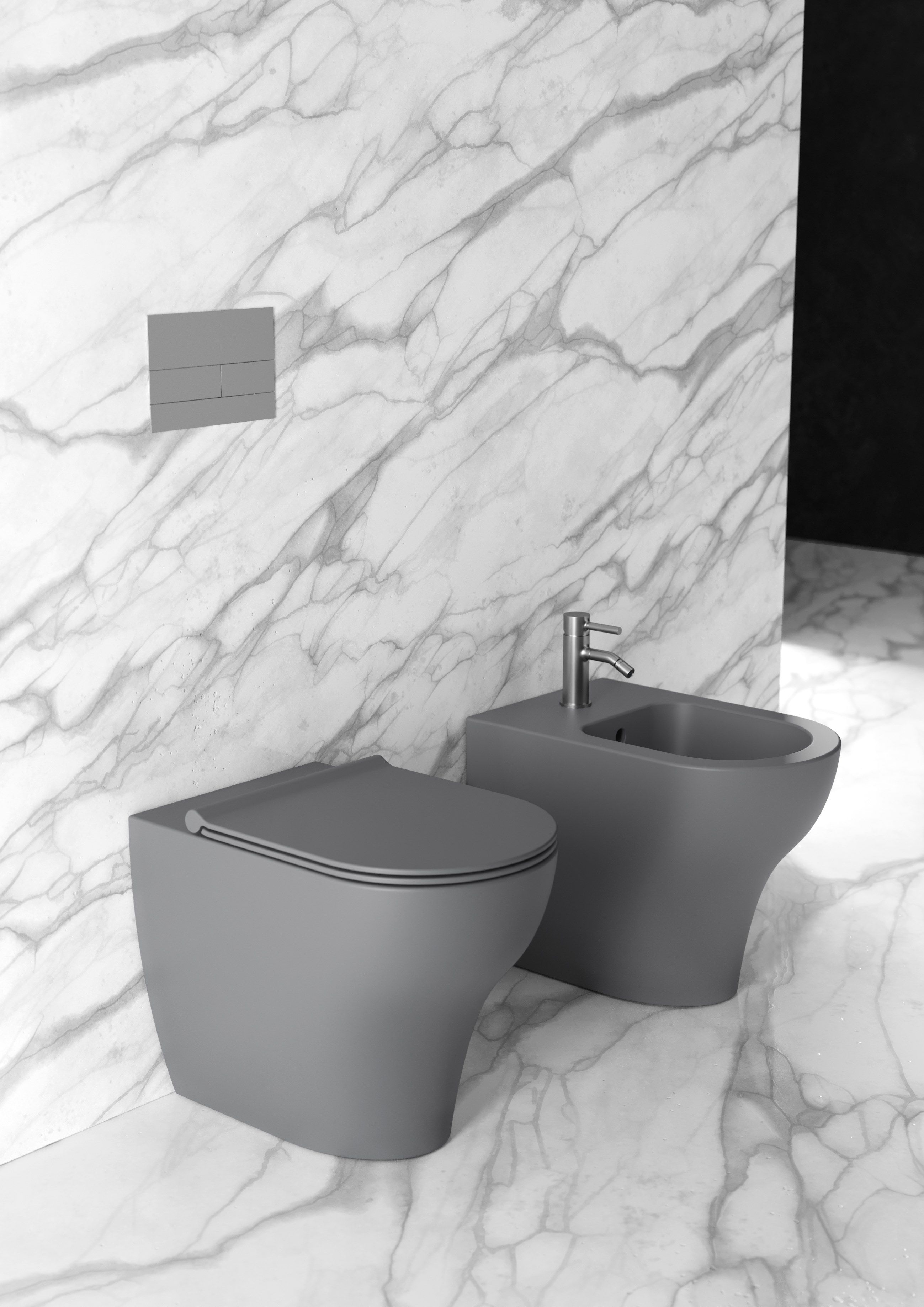 Напольное керамическое биде Alice Ceramica уникальная ARCH-00082763 - Вид №4