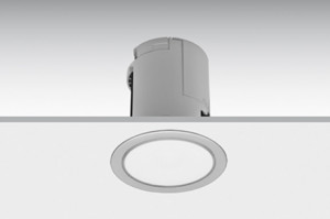 DST-3173 Lens flush-mounted with synthetic trim Daisalux Светильники и спец. Серебристо-Серый