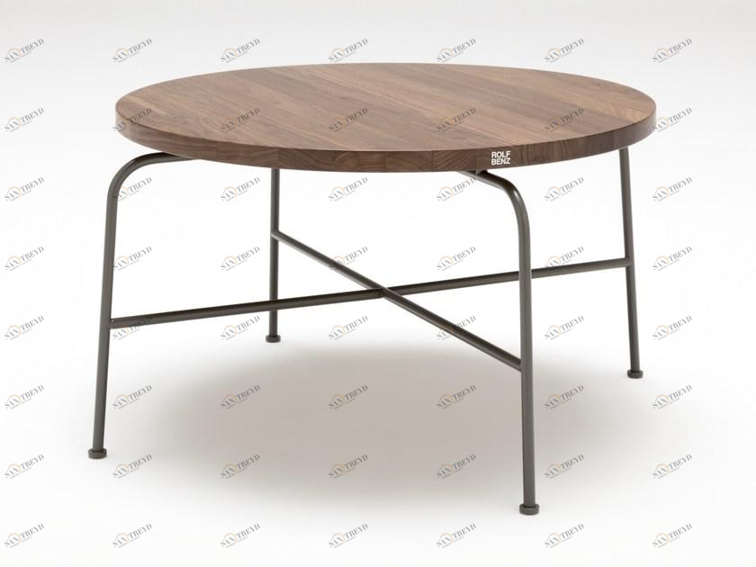 Rolf Benz Круглый деревянный журнальный столик для гостиной sun-id-1395314