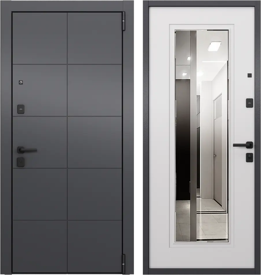 TOREX Гибсон Скай - входная металлическая дверь с зеркалом 89373490