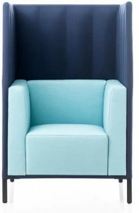 Kastel Кресло из ткани с высокой спинкой Kontex