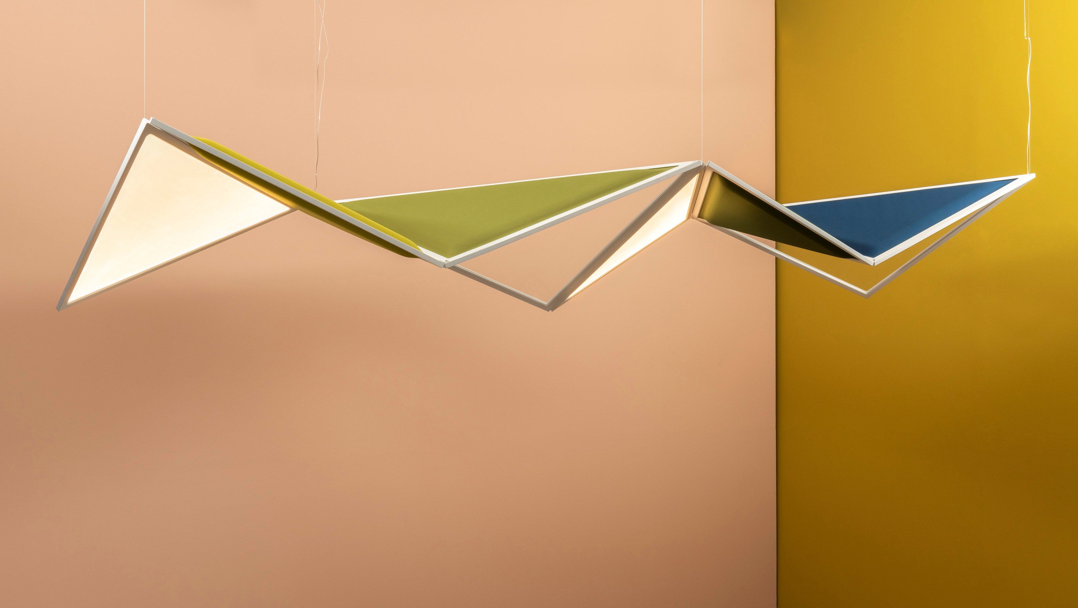 Рециркулированный Pet регулируемый акустический подвесной светильник Artemide Flexia ARCH-00152282 - Вид №17