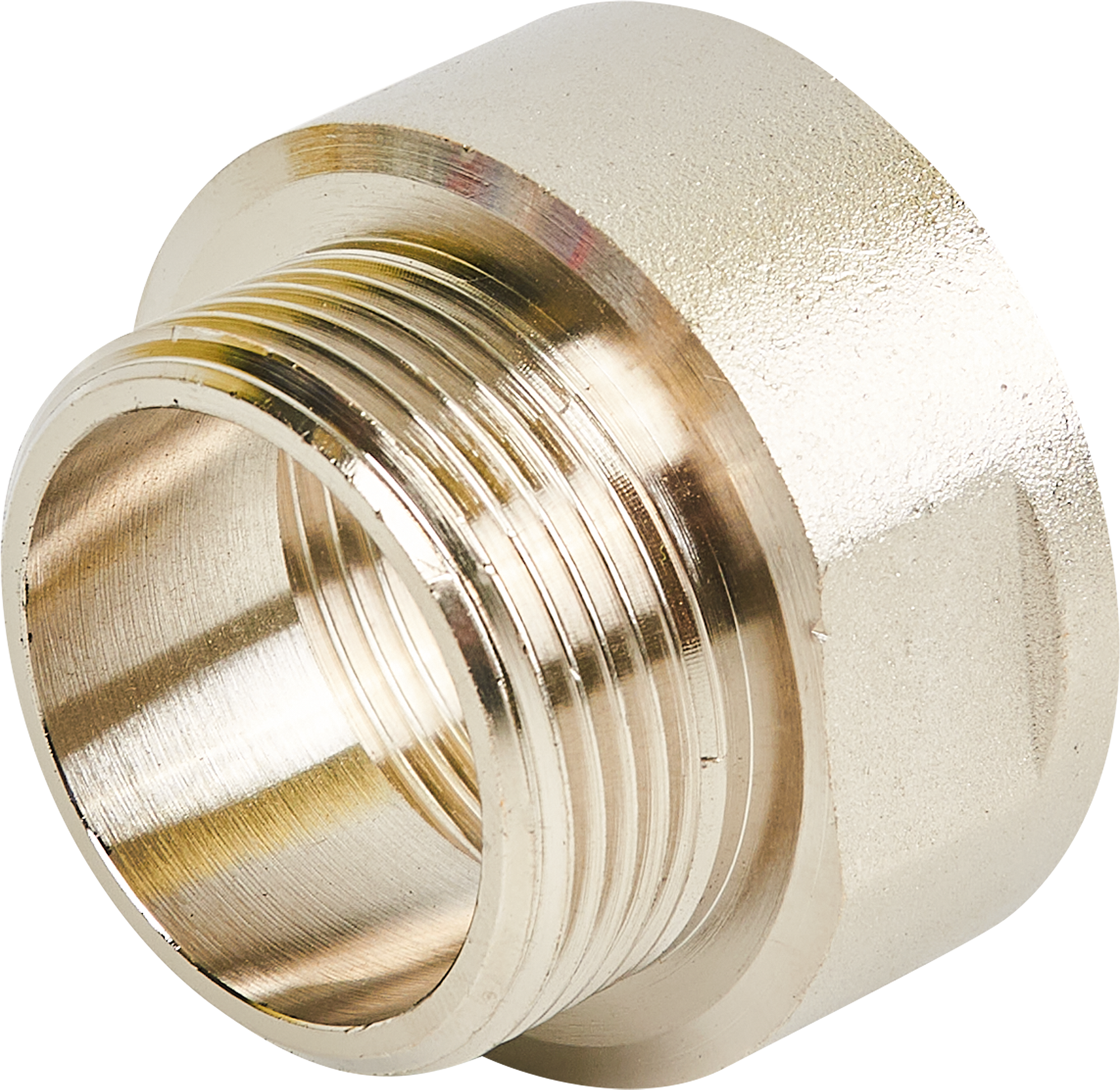 Переходник латунный STOUT 1½"×1¼" никелированный 82238922 STLM-0022650