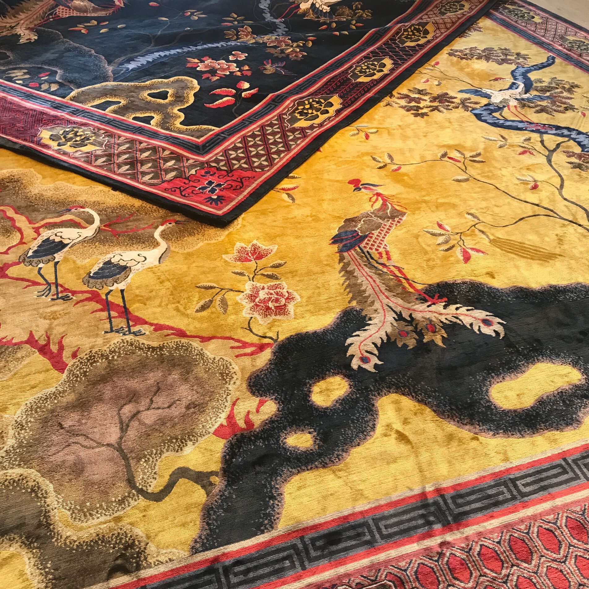 Прямоугольный ковер ручной работы Tapis Rouge Chinoiserie ARCH-00017478