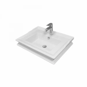 AMP65SLWB01 Подвесная раковина настенная овальная BATi BALi  белая