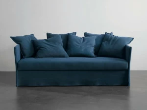 Meridiani Диван-кровать со съемным чехлом из ткани Fox