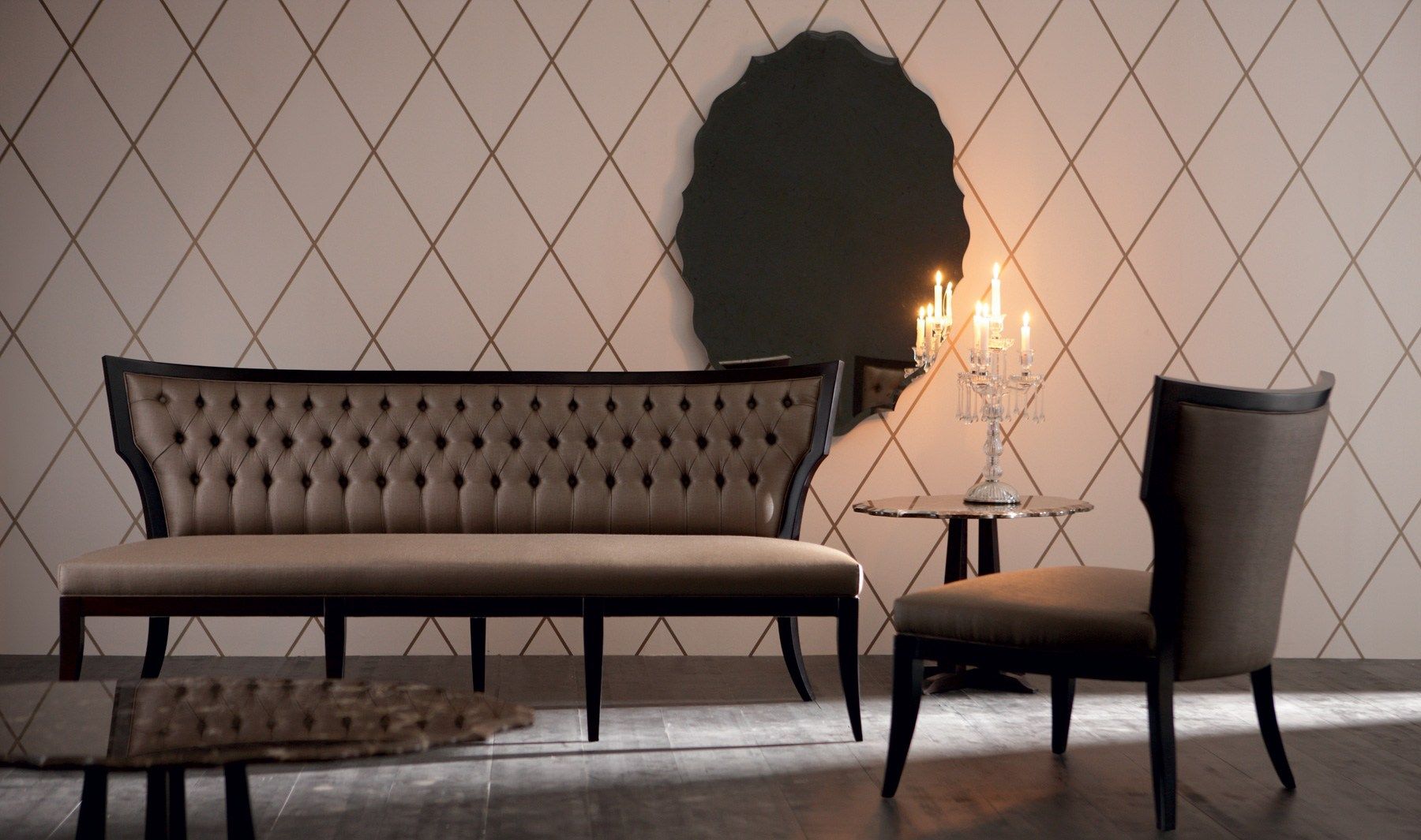 Настенное зеркало в классическом стиле OPERA CONTEMPORARY LULLABY ARCH-00133272 - Вид №2