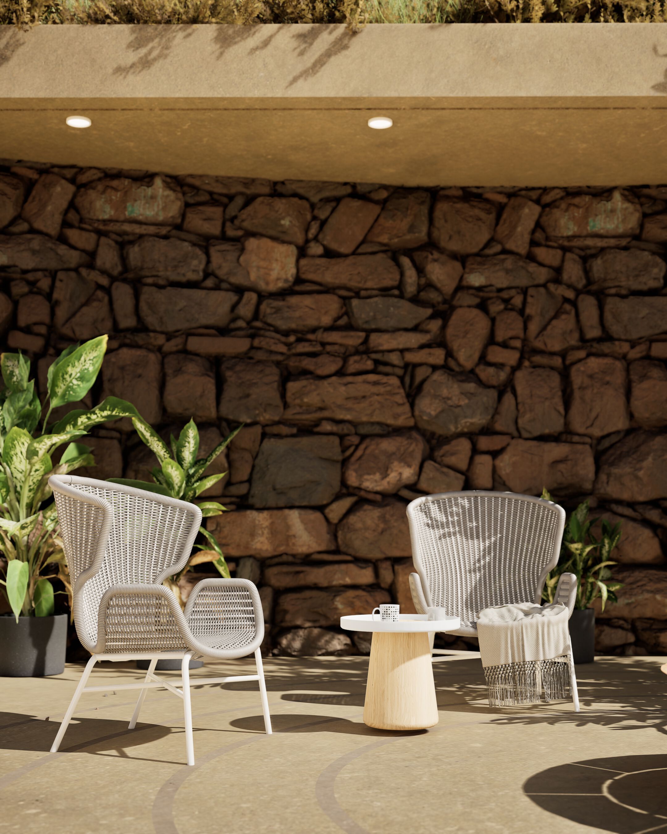 Садовое кресло с веревкой DRIGANI Бильбао ARCH-00056444 - Вид №2