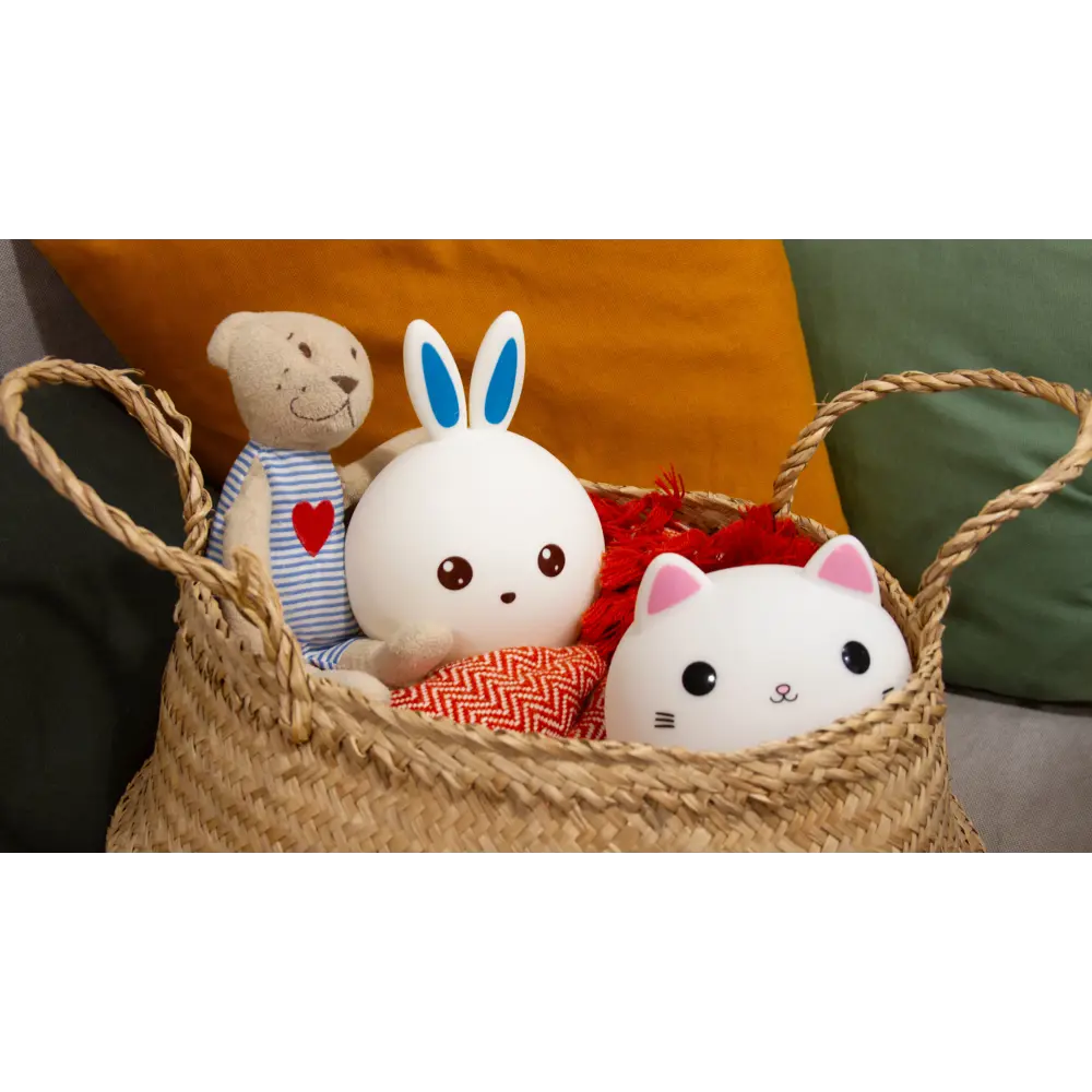 Светильник детский Rombica LED Bunny, RGB свет, цвет бежевый STLM-2010547 - Вид №4