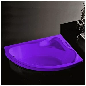 Ванна Gruppo tressee Syria V6550-DX-F фиолетовая угловая встроенная правая