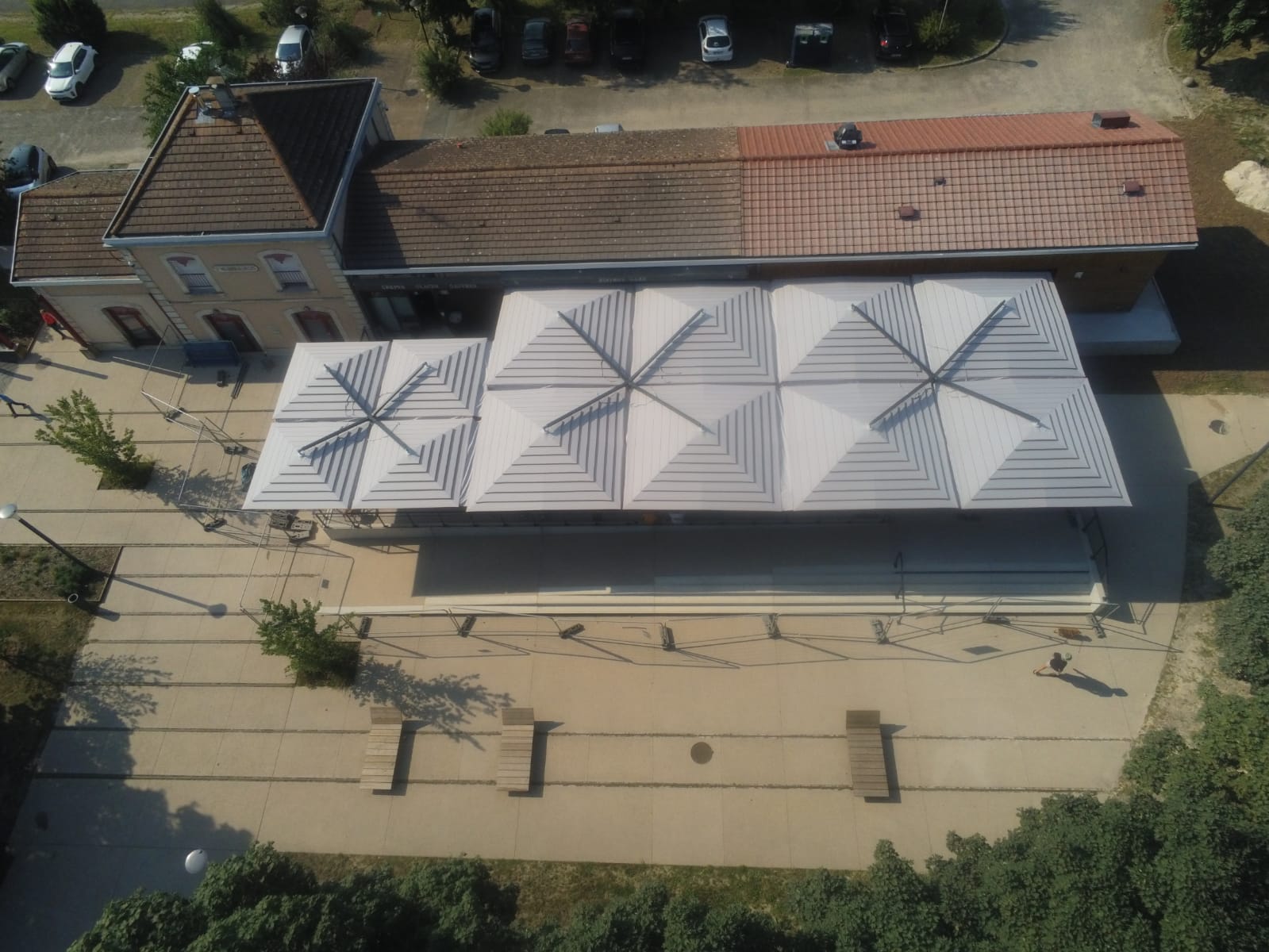 Зонтик в ироко Gardenart QUADRIFOGLIO ARCH-00146993 - Вид №2