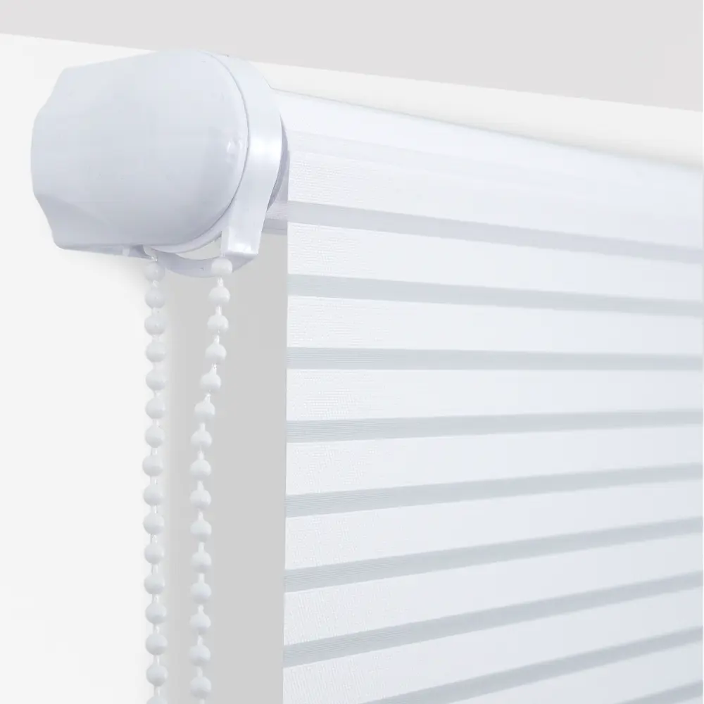 Штора рулонная «Полосы», 180х175 см, цвет белый GARDEN Дизайнерский STLM-2091648 - Вид №1