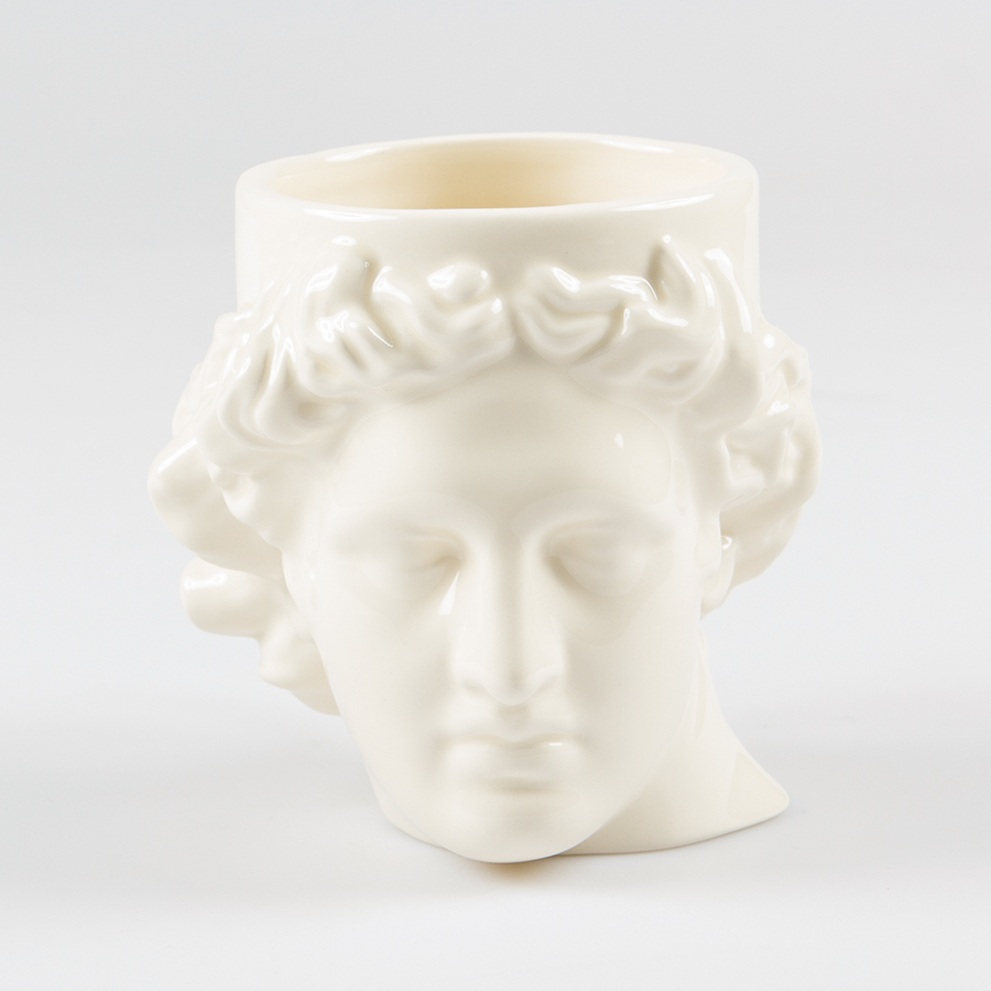 Кружка белая керамическая Hestia DOIY ДИЗАЙНЕРСКИЕ 00-3871472 Белый  - Вид №1