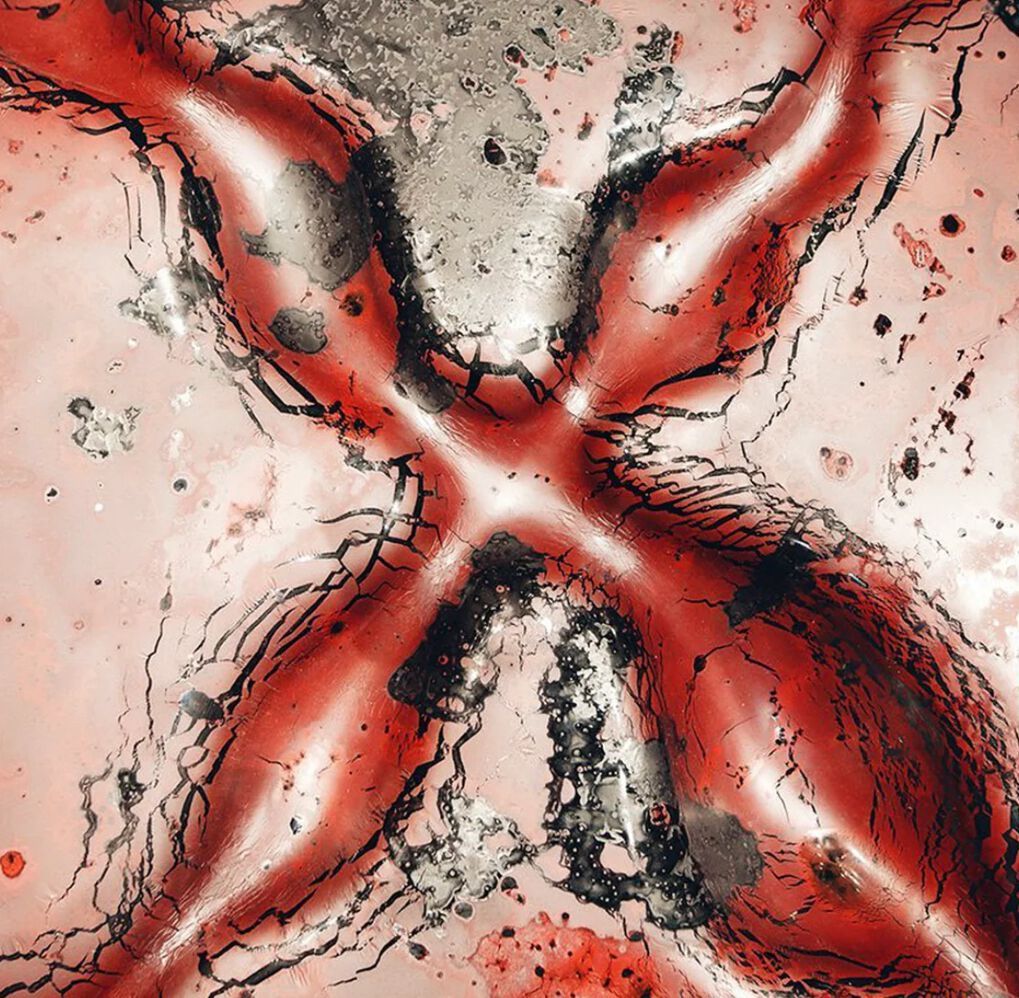 Стеклянный круглый журнальный столик PlusObject Mars ARCH-00009254 - Вид №2