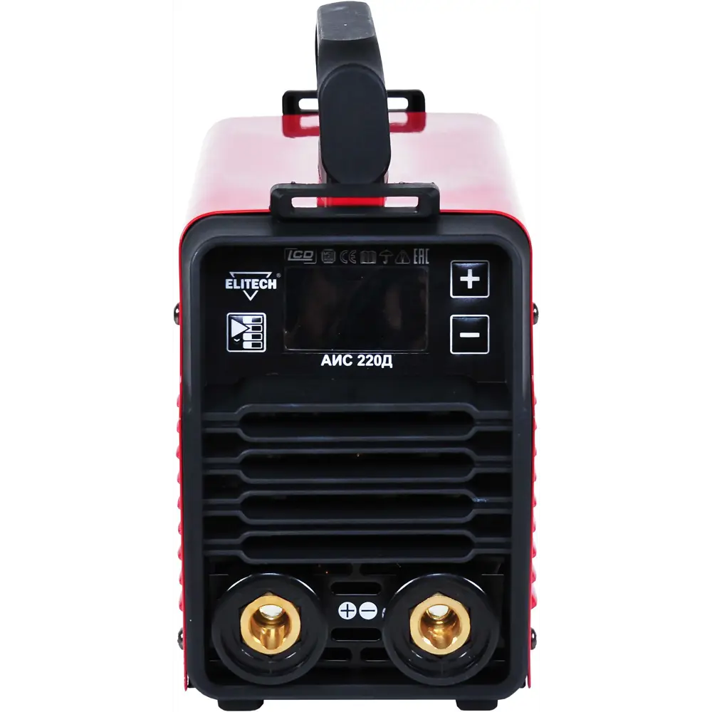 Сварочный аппарат инверторный Elitech АИС 220Д E1703.015.00, 220 А, до 6 мм STLM-2154629 - Вид №1
