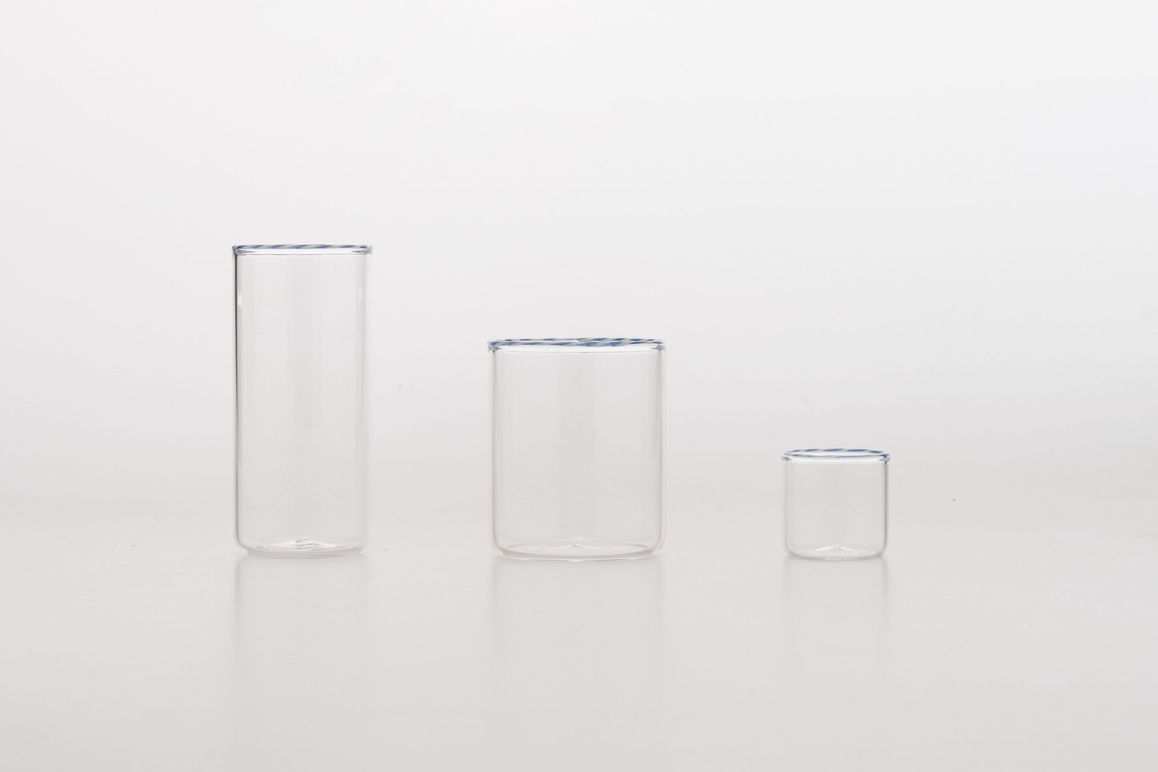 Стакан для воды из боросиликатного стекла Zafferano плетение ARCH-00105843 - Вид №5