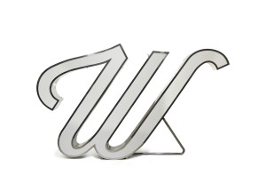 CIST120 Настольная лампа в детскую Буква W