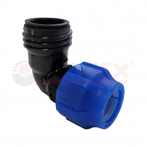 1210012440114 Valfex Отвод компрессионный с наружной резьбой