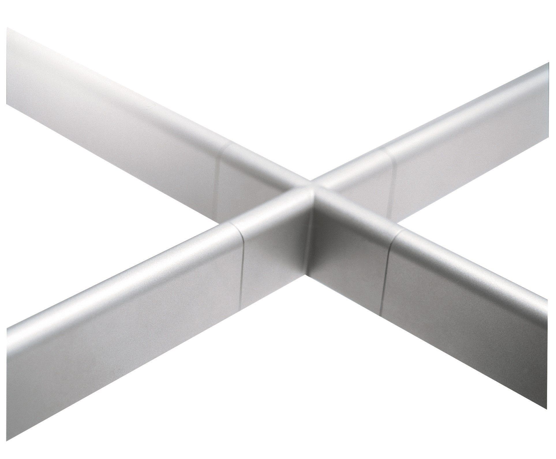 Круглый стол из стали и стекла Desalto LINK ARCH-00057985 - Вид №1