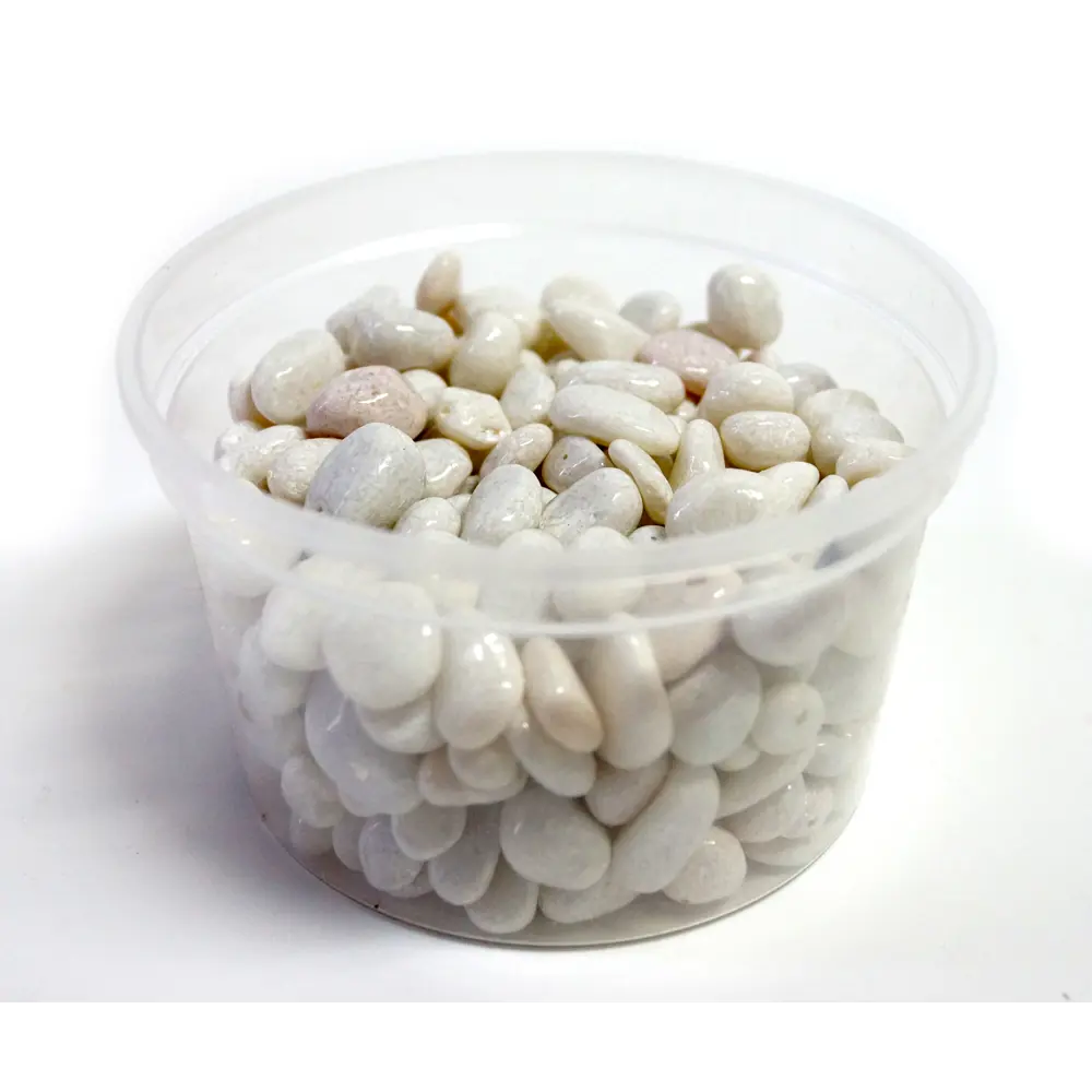 Santreyd Белая галька 5-10 мм для аквариумов и декора 85260683 STLM-0060488