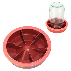 2352 Бункерная кормушка под стеклянную банку LAB.Space