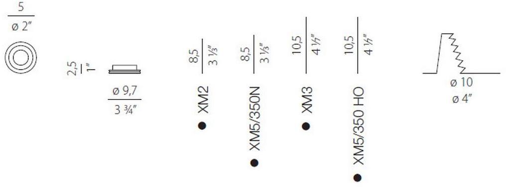 PANZERI Прожектор в гипсе Xgr1020 Xgr1020 - Вид №1