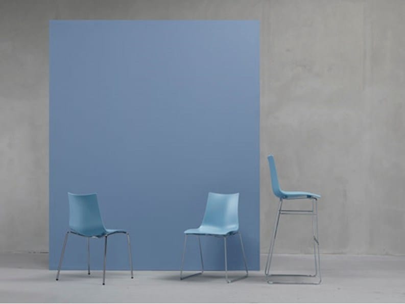 Штабелируемый стул для саней из инженерного пластика S-CAB Zebra Tecnopolimer ARCH-00055224 - Вид №3