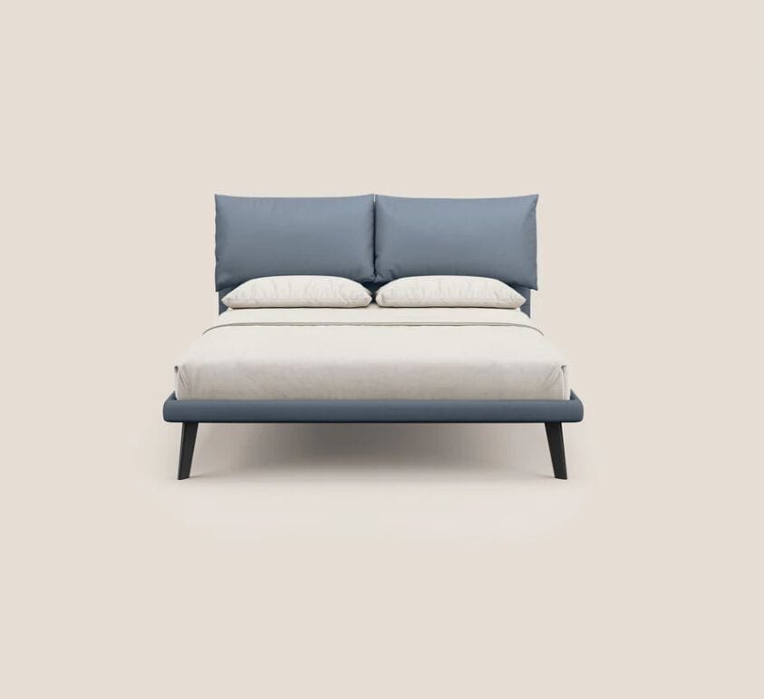 Съемная кровать из ткани с мягким изголовьем Divani.Store ASTRID ARCH-00060077 - Вид №9