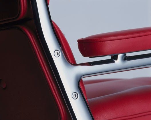 Вращающееся кресло с кожаными спицами VITRA Lobby Chair ARCH-00068846 - Вид №3