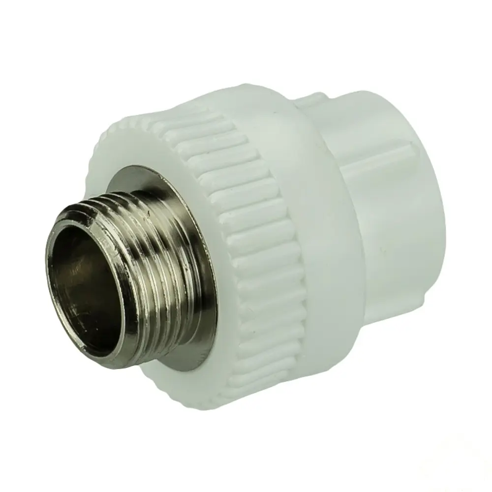 Муфта комбинированная РВК 3/4"x25 мм НР полипропилен 020408 12089145 STLM-2022993 