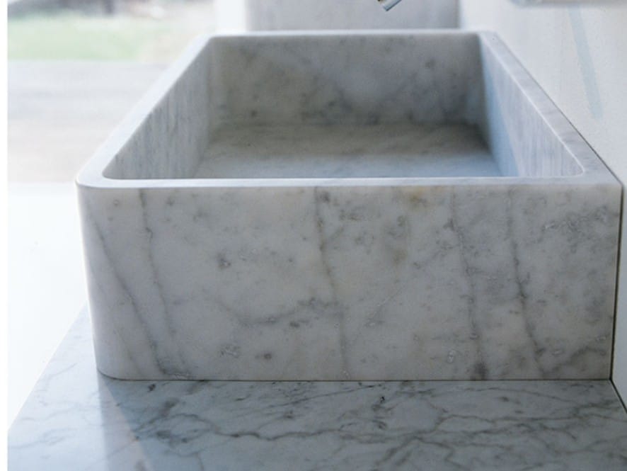 Прямоугольная столешница из каррарского мрамора Agape Carrara ARCH-00070252