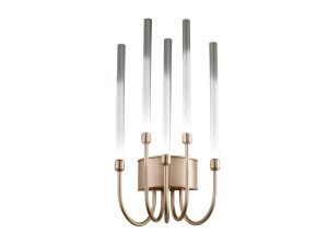 Металлический светодиодный настенный светильник