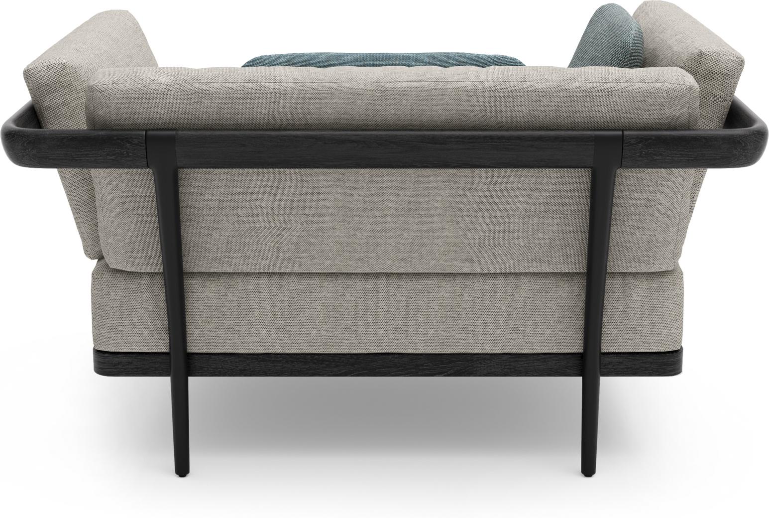 1 мест. teak nero черный Manutti Flex MNST505 - Вид №1