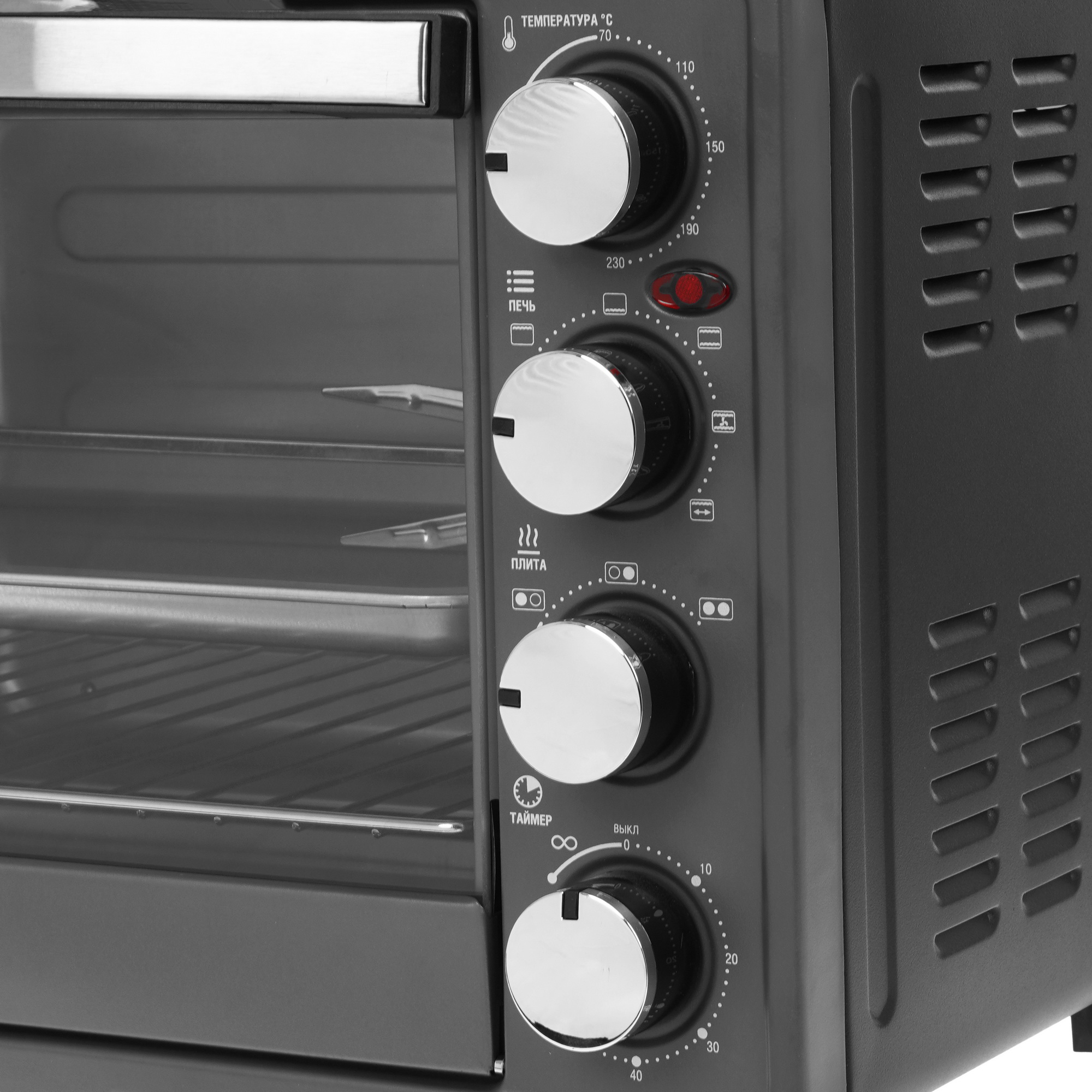 9226457 Мини-печь LUMME LU-EO1712B серый STDN-0012580 - Вид №4