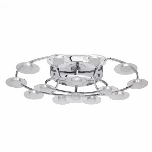 Потолочная светодиодная люстра De Markt Гэлэкси 11 632014814 DE MARKT ДИЗАЙНЕРСКИЕ, ГЭЛЭКСИ 183632 Хром