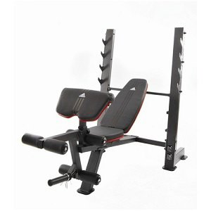 ADBE-10245 Adidas adbe-10245 универсальная силовая скамья со стойками Adidas  - Вид №1